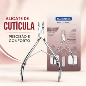 Alicate para Cutículas Profissional Aço Inox Tramontina
