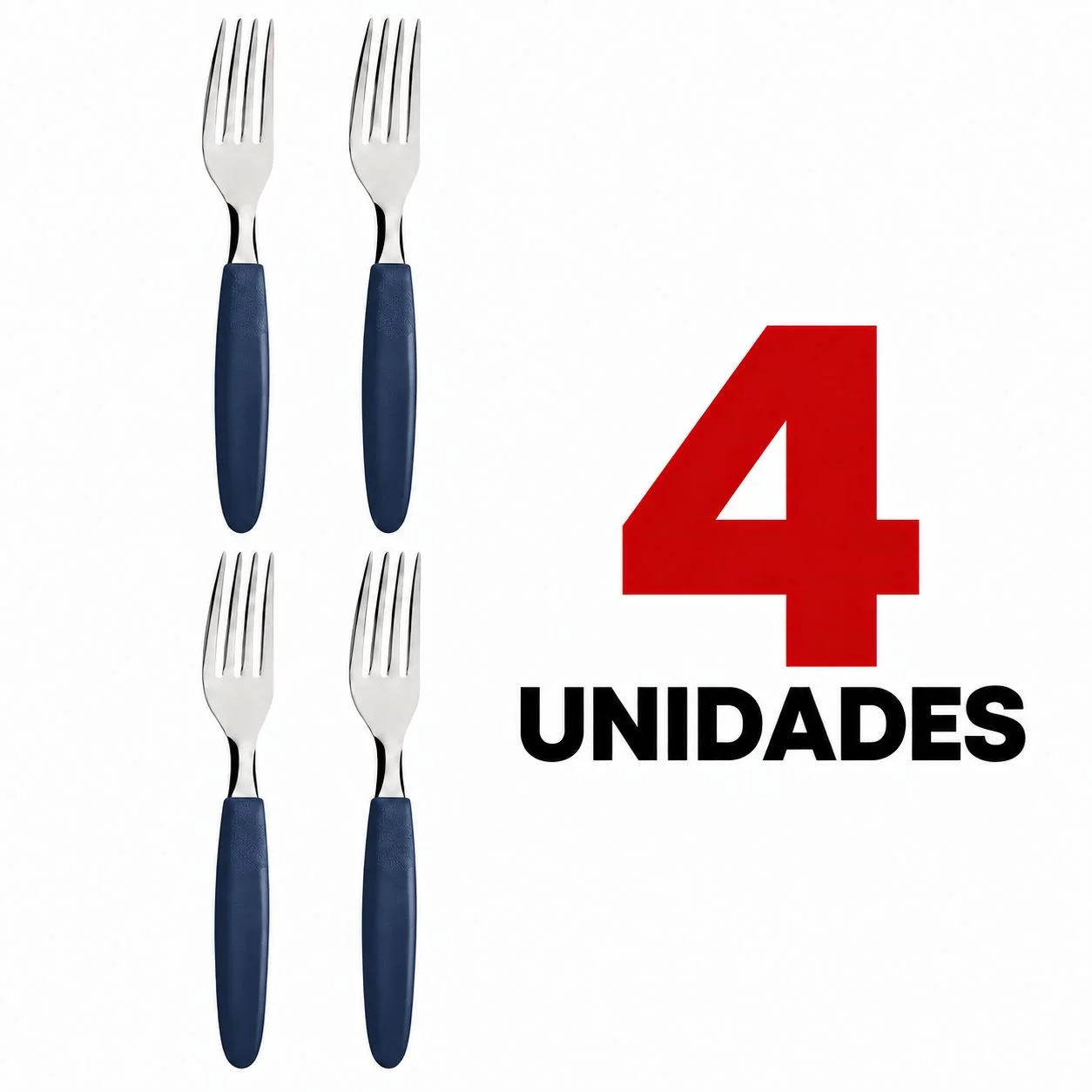 Garfo de Mesa Tramontina Ipanema Aço Inox Azul - Imagem 6